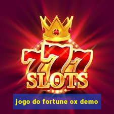 jogo do fortune ox demo